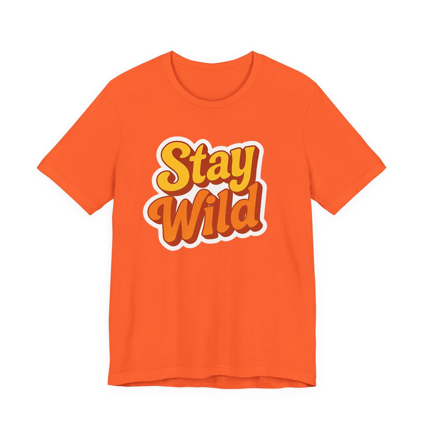 Stay Wild Unisex Short Sleeve Tee, Adventure T-Shirt, Outdoor Apparel, Gift for Nature Lovers, Summer Style, Casual Wear