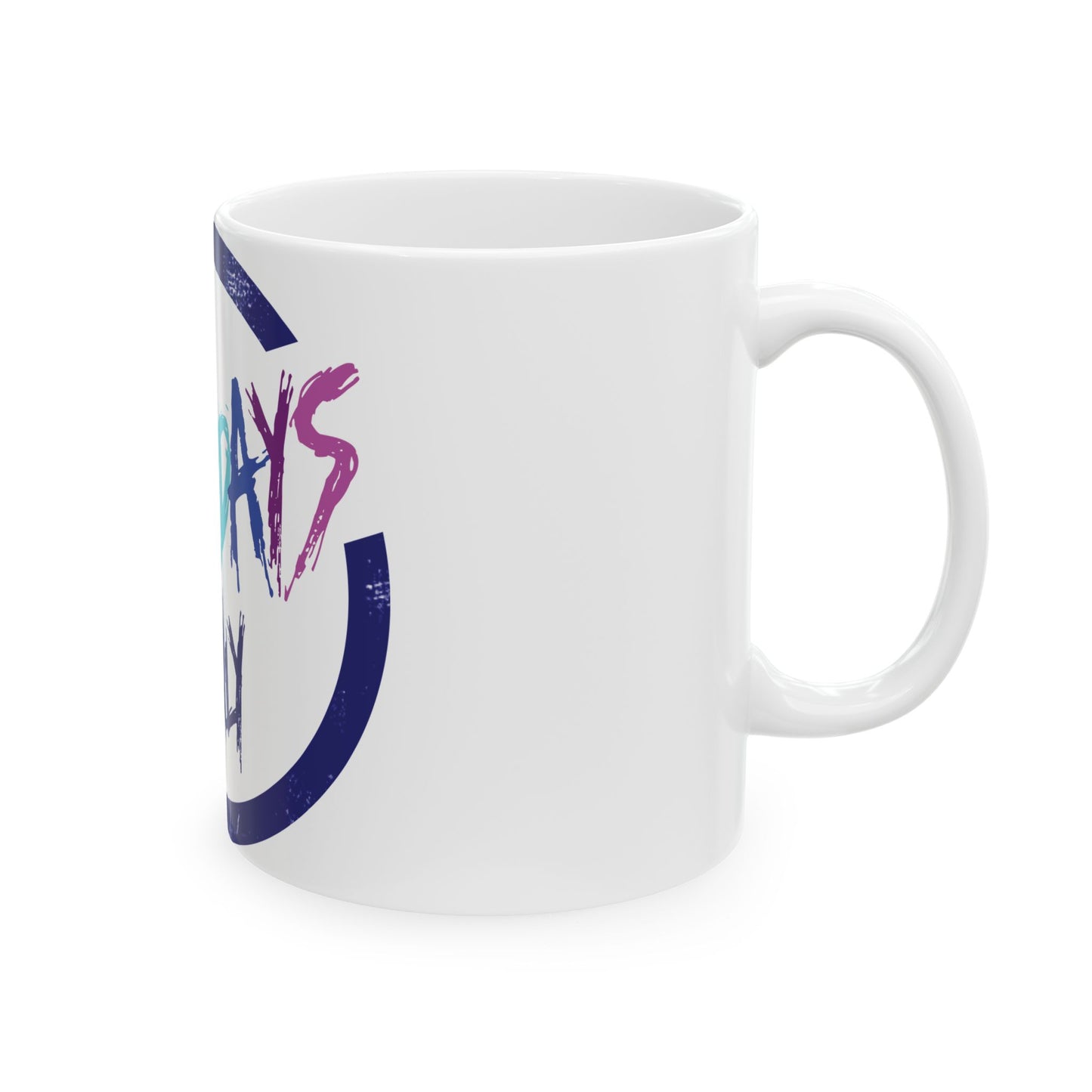 Colorful Good Days Only Ceramic Mug - Celebrate Positivity, Inspirational Gift, Coffee Lover's Delight, Unique Kitchenware, Fun [...]
