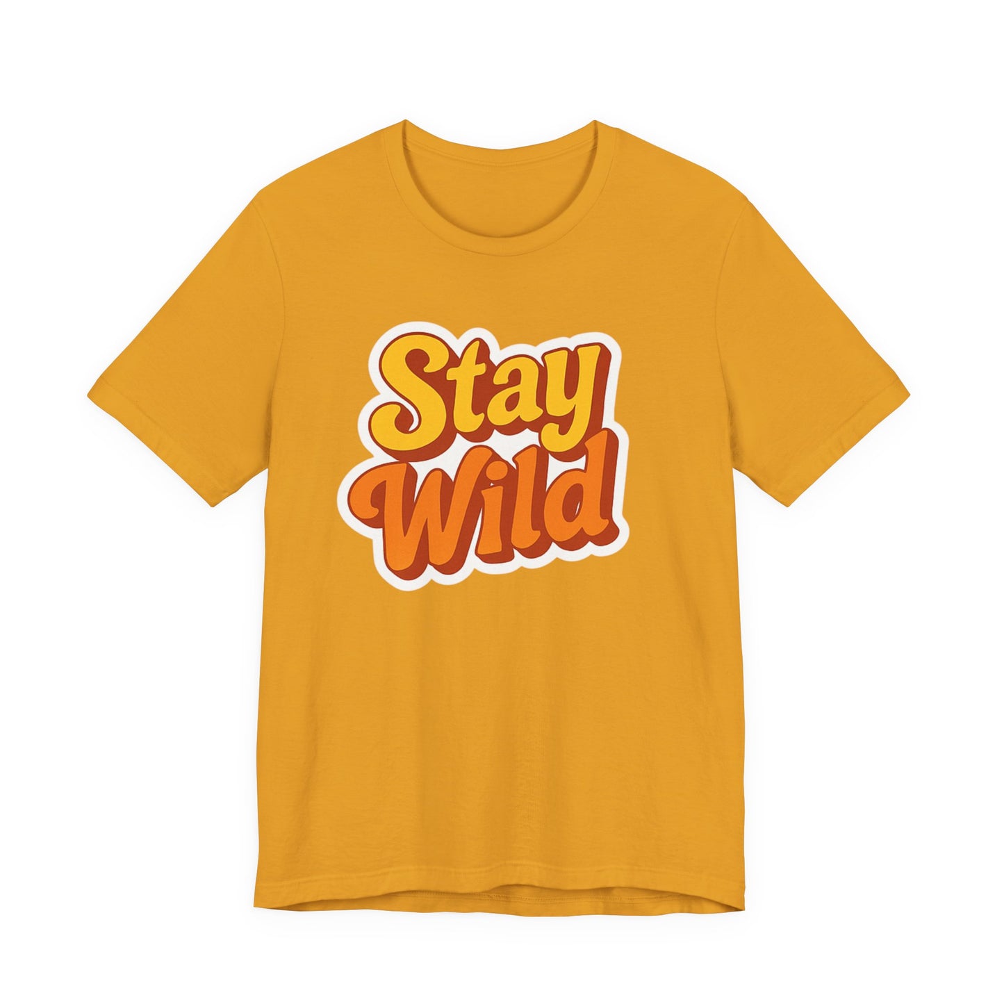 Stay Wild Unisex Short Sleeve Tee, Adventure T-Shirt, Outdoor Apparel, Gift for Nature Lovers, Summer Style, Casual Wear